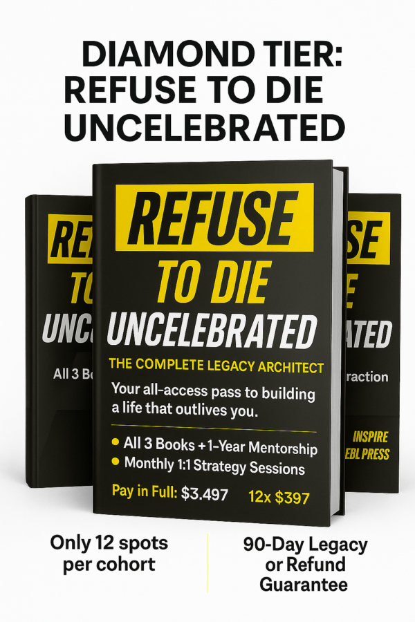 DIAMOND TIER: THE COMPLETE LEGACY ARCHITECT**  (All books + coaching)